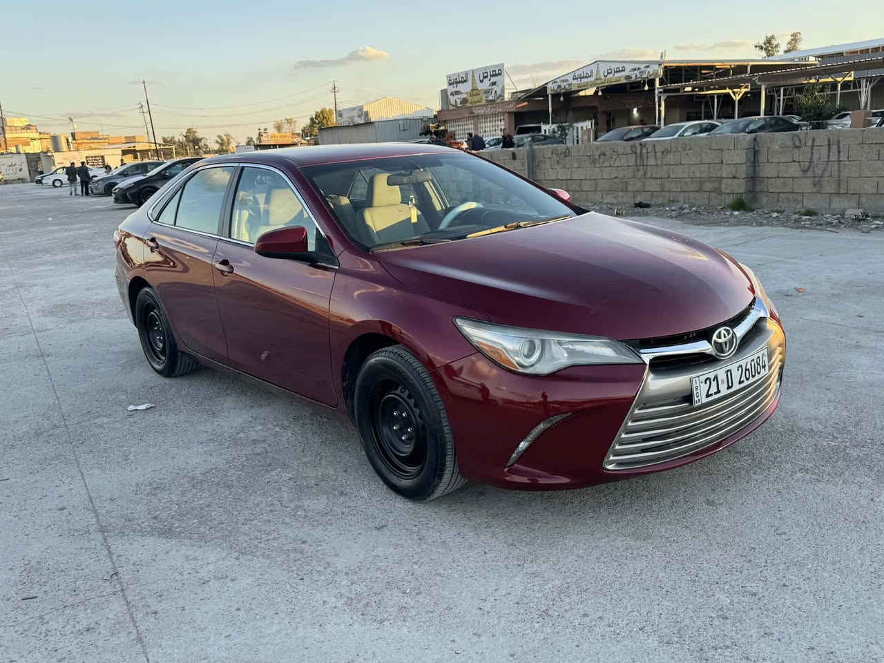 سلام عليكم
كاميري 2017 Le

كامري le مواسفات معروفة سنوية و رقم ژنگة جديد شرط تحويل بي كوبون بنزين سيارة نضيفة بدون مصرف گير محرك بشرط بدون صرف و بخار بدون فتح سيارة ماشي ١١٢ الف سيارة بي جاملخ و بونيت بدون دواخل ارباك بس ستيرن سعر 142 بي مجال 

مكاني كركوك ***********

سلام عليكم 

كاميري ٢٠١٧ مواسةفات Le 

رةقةم و سةنةوي و ژينكةي تازةية بةشةرتي تةحويل كوبوني بةنزيني هةية گير و مةكينةي بةشرت نةكراوة بي سةرف و بخار 

١١٢ هةزار روشتوة سةيارةكة بونيت و جاملغي بوياغة بي ناوگرتن 

نرخي 142 مةجال شوينم كةركوك ***********
