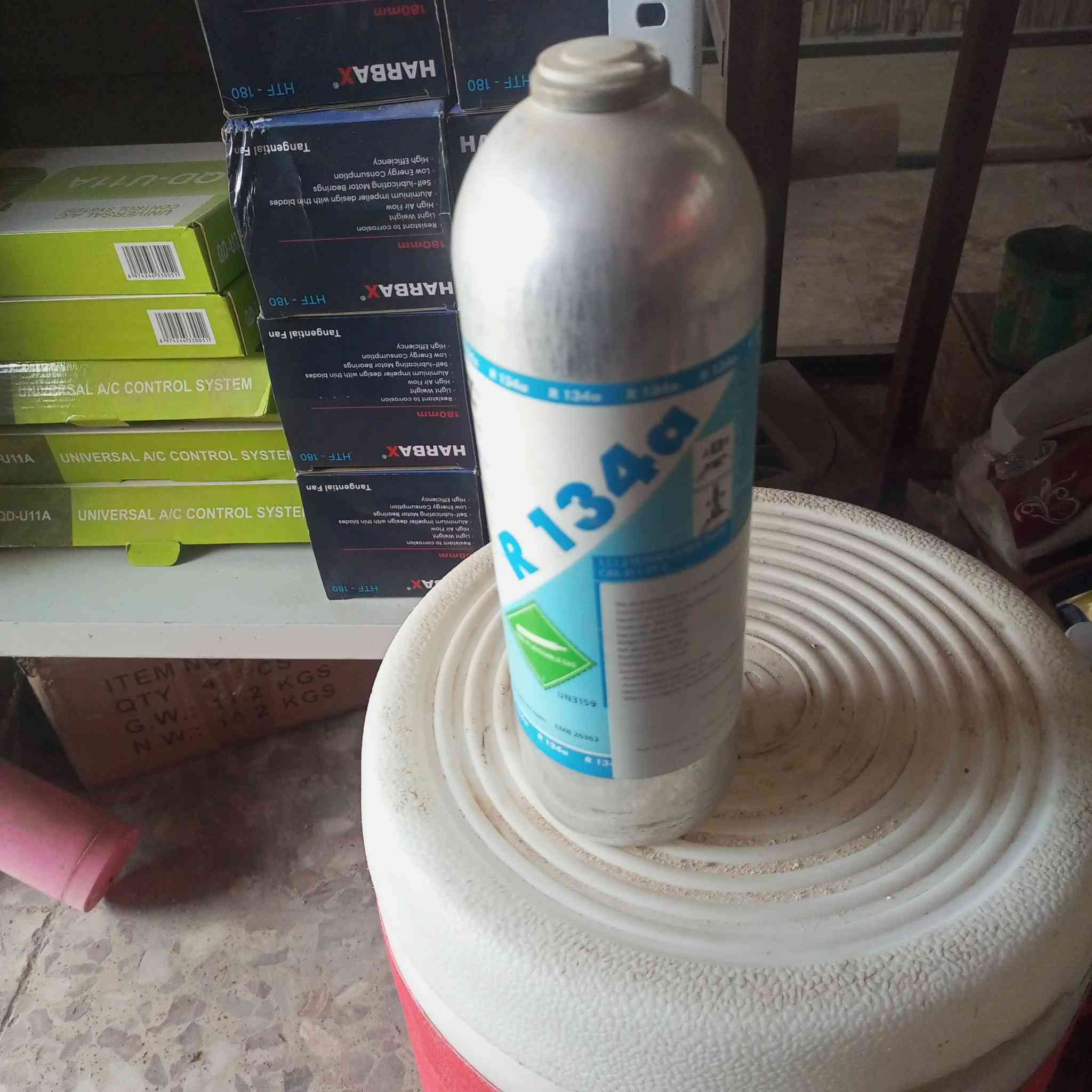 غاز 134 للبيع  جمله عندي 4كارتون 
مكاني ديوانيه 
***********
