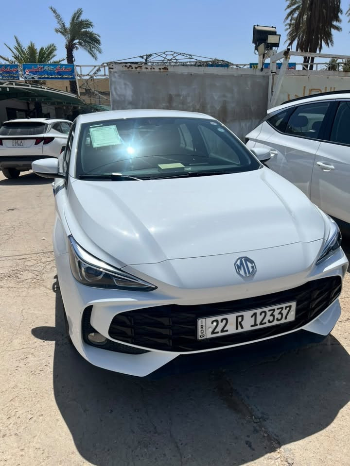 السلام عليكم
Mg3 2025 رقم اربيل
لون ابيض

ماشية 16 الف قابل للزيادة
المواصفات:
تحكم ستيرن جهتين ، ليد نهاري ، شاشة ابل+ اندرويد ، كاميرا خلفية ، حساس خلفي ،حساس ضغط اطارات، كشافات هايلوجين ، بك لايت ليد ، مانع تزحلق ، مانع انحدار ، اشارة بالمراية ،

محرك 1500 دوش 

الملحقات ارضيات الشركة الاصلية + حقيبة الطوارئ
مكانها الديوانية 

باقي التفاصيل واتس ***********

