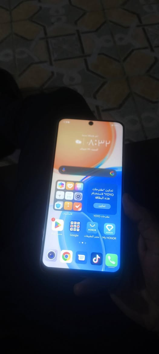 سلام عليكم هونر X8 الذكره 128 بطاريه 6000 الشحن تيبسي يدعم شحن السريع جهاز ما مفتوح السعر 115بي مجال بصيط مكاني ناصريه مركز ‏‪
‏‪***********‬‏
