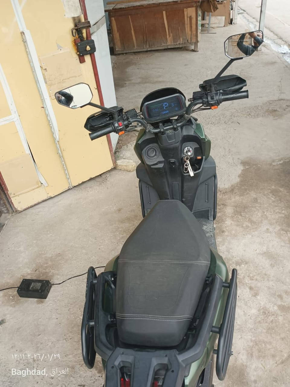 دراجه شحن اباتشي ٢٠٢٤
بطاريات عدد 6 
تتحمل وزن 150
ملف 2000 واط
سرعه 70 حقيقي
فولطيه 72w
امبيريه 32
مسافه من 80 الى 100 كيلو
العنوان كراده داخل او الدوره حي دجله منطقه كراره 
للتواصل خاص او واتساب
*********** 
سعر 95 دينار 
الدراجه نضيفه 
بطاريات بلادي بغداد, العراق
