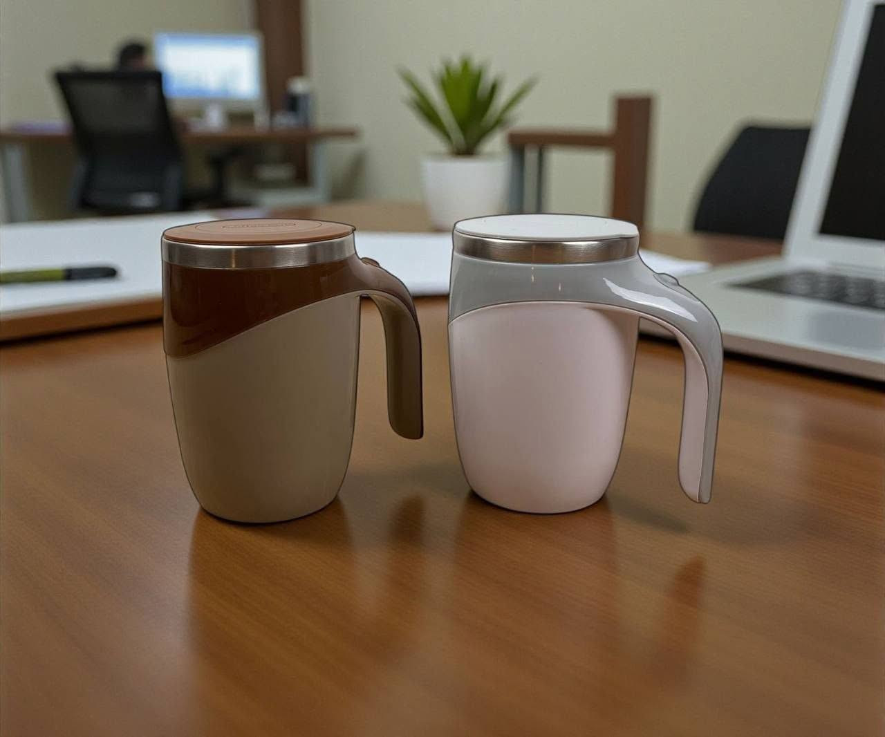 ☕ كوب التقليب الذكي.. حضّر مشروبك بضغطة زر! 🛡️
ودّع الملاعق والتقليب اليدوي! مع كوب التقليب الذكي استمتع بمشروب متجانس خلال ثوانٍ، سواء في المنزل أو المكتب أو أثناء السفر.

لماذا تختار هذا الكوب؟

✅ تقليب مغناطيسي تلقائي: بضغطة زر يخلط القهوة، النسكافيه، الكابتشينو، الكاكاو، والحليب بسرعة.

✅ خلط مثالي: يذيب السكر، العسل، المبيض، ومساحيق البروتين والمكملات الغذائية بسهولة.

✅ ستانلس ستيل غذائي SUS304: مقاوم للصدأ، سهل التنظيف، ولا يحتفظ بالروائح.

✅ غطاء محكم: يقلل الانسكاب ويحافظ على حرارة المشروب لفترة أفضل.

✅ تشغيل اقتصادي: يعمل ببطاريتين AAA (غير مرفقتين) وسهل استبدالهما.

✅ تصميم عملي: مقبض مريح مع قضيب تقليب مغناطيسي قابل للإزالة لسهولة الغسل والتنظيف.

📋 المواصفات:
• السعة: 380 مل.
• مصدر الطاقة: بطاريتان AAA (غير مرفقتين).
• البطانة الداخلية: Stainless Steel SUS304.
• التشغيل: زر واحد للتقليب التلقائي.
• قطر الكوب: 9 سم.
• الارتفاع: 13 سم.
• بلد المنشأ: الصين.

💰 السعر: 14,000دينار فقط!
🚚 التوصيل: 5,000 دينار لجميع محافظات العراق


**إذا كنت صاحب هذا الإعلان وتريد حذفه لأي سبب، رجاءا أرسل رسالة إلى الدعم الفني**