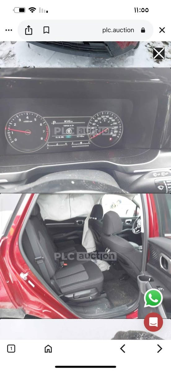 للبيع: كيا سورينتو 2023 – مواصفات أمريكي (High Grade 2.5L)
فرصة ممتازة لامتلاك سيارة شبه جديدة وبمواصفات عالية 👌

🔹 الموديل: كيا سورينتو X – 2023
🔹 المحرك: 4 سلندر – 2.5L بنزين
🔹 القير: أوتوماتيك
🔹 الممشى: 75,000 كم
🔹 اللون: مارون
🔹 عدد المقاعد: 7 ركاب
🔹 الداخلية: شامواه + جلد
🔹 اللوحة: المثنى – خصوصي
🔹 الأجزاء المطلية: كليّن تايتل
🔹 الحالة: بدون حوادث – سونار – صور أمريكي

✨ المواصفات والميزات:
 • بصمة تشغيل عن بُعد
 • حساسـات أمامي وخلفي
 • شحن وايرلس
 • إشارات بالمرايا
 • شاشة لمس كبيرة
 • تبريد قطعتين (مناخ ثنائي)
 • تدفئة كشنات
 • نظام حفظ المسار
 • وسائد هوائية متعددة

💰 السعر: 265 (قابل للتفاوض للجادين)

📞   ***********  او واتساب
