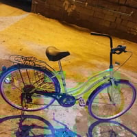 بايسكل سياحي حجم 26 لون أخضر سعره 95 واتساب 07727254663