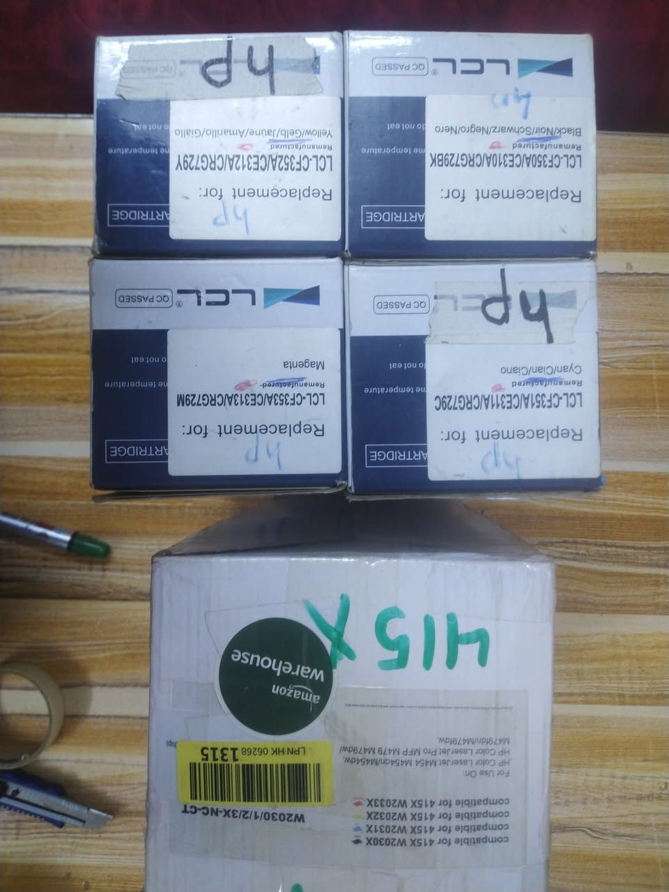 تتوفر كاترجات ليزريه ملونه لطابعات hp / كما تتوفر كاترجات ليزريه لون اسود /
كما تتوفر كاترجات ليزريه لطابعات سامسونك وبرذر


**إذا كنت صاحب هذا الإعلان وتريد حذفه لأي سبب، رجاءا أرسل رسالة إلى الدعم الفني**