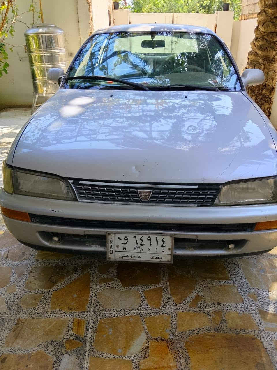 كورلا 94
سنوية ل27 رقم بغداد باسمي 
بيها صبغ حزام فقط كير محرك مكفول بدون تبريد مكاني ديالى المقدادية 
سعر 45 وبيها مجال قليل ***********
