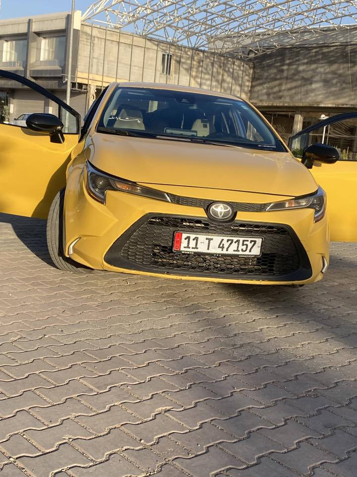 السلام عليكم
للبيع فقط كورلا 2020 Leكير ومحرك شرط 
صدر امامي خلفي جديد 
تخم تايرات + باتري جديد
تبريد تدفئه كله شغال 
السياره احلى من الصور 
ضرر السياره بامريكا باب وره السايق ومبدل بلادي 
مواصفاتهه معروفه 
هيئه غرامات كلهه مصفره 
السياره بسمي شرط التحويل 
سعر ١٥٢ وبي مجال 
العنوان ديالى خانقين 
***********
