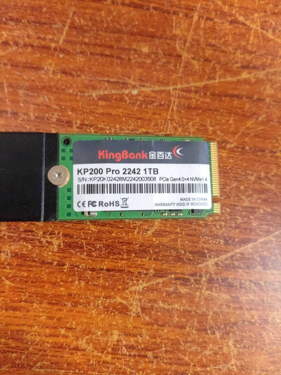 هارد اصلي مستخدم براند)(مايكرون () ومفحوص فقط مسحوب من لابتوب حجم 1 تير nvm2 🌹 سعر 140 الف مع التوصيل مجانا


**إذا كنت صاحب هذا الإعلان وتريد حذفه لأي سبب، رجاءا أرسل رسالة إلى الدعم الفني**