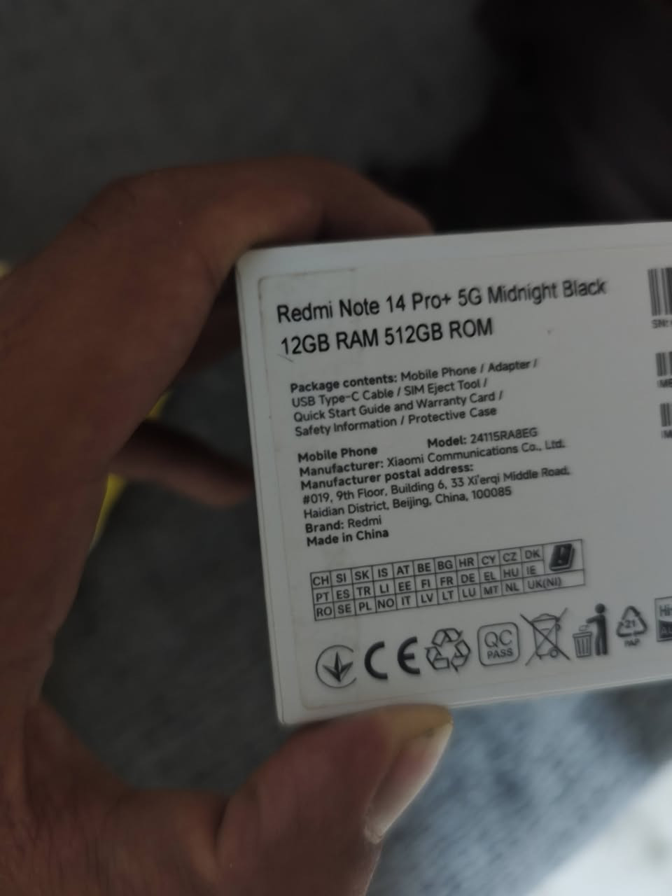 ريدمي14برو بلاس 5Gذاكره512رام12+12الجهاز شرط الفحص ماخذه قبل شهر ضمان سنه شركه للمراوس بجهاز
وذا عندك هونر ماجك4لو5برو احسن


**إذا كنت صاحب هذا الإعلان وتريد حذفه لأي سبب، رجاءا أرسل رسالة إلى الدعم الفني**
