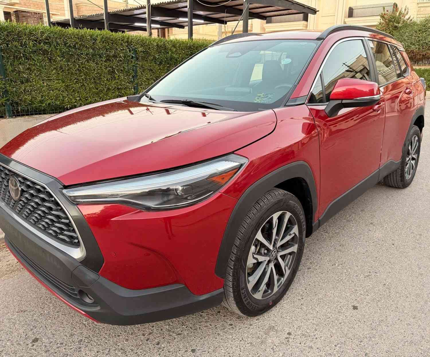 السلام عليكم
كورلا كروس موديل 2023 
                                  2023 Toyota Corolla Cross Xle
للبيع
رقم شاصي 7MUEAAAG3PV061988
ماشية 21 ألف mi
مواصفات
كشن جلد
كامره خلفيه 
حساسات + رادار خلفي
حساسات اماميه + رادار+مانع انزلاق
نقطة عمياء+مستشعر وقوف+مثبت سرعه
المرايات الجانبيه رادار+تحذيرمغادره المسار
تحكم ستيرن
بصمه تشغير
هند بريك كهرباء + اوتو بريك
شحن واير ليس+كار بلاي
عداد دشبول ألكتروني 
شاشة
لايت زينون+ ليد+ بلاجكتور
الحادث جاملغ خلفي طرف يسار+جزءمن الباب الخلفي+ جزء من باب الصندوق السياره أرباك البرده ومرجعه كراش صور الحادث موجوده مع الصور 
مكان السيارة اربيل 
تترقم شمالي السياره كاتي بعده ممخرجه تتخرج بأسم المشتري
السعر 16500$
تريده مع الرقم 18000$
                                                                ***********
                                                                ***********
