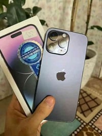 14برو ماكس الذاكره 256 البطاريه 85 دبل خط ZA ملحقاته كامله فقط بي شخطي...