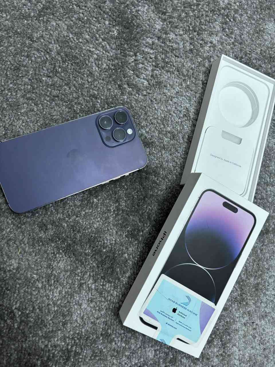 جهاز ايفون ١٤ برو ماكس مستخدم بطاريته ٧٨٪؜  ذاكرة ٢٥٦ نظيف جداً للبيع بسعر ٨٠٠ وبي مجال


**إذا كنت صاحب هذا الإعلان وتريد حذفه لأي سبب، رجاءا أرسل رسالة إلى الدعم الفني**