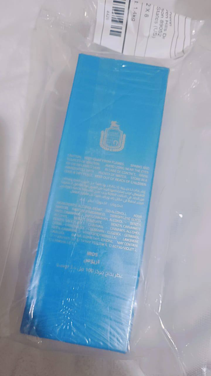 عطر طلعلي بالمزون اصلي رجالي ليريده يخلي سعر وبالعافيه


**إذا كنت صاحب هذا الإعلان وتريد حذفه لأي سبب، رجاءا أرسل رسالة إلى الدعم الفني**