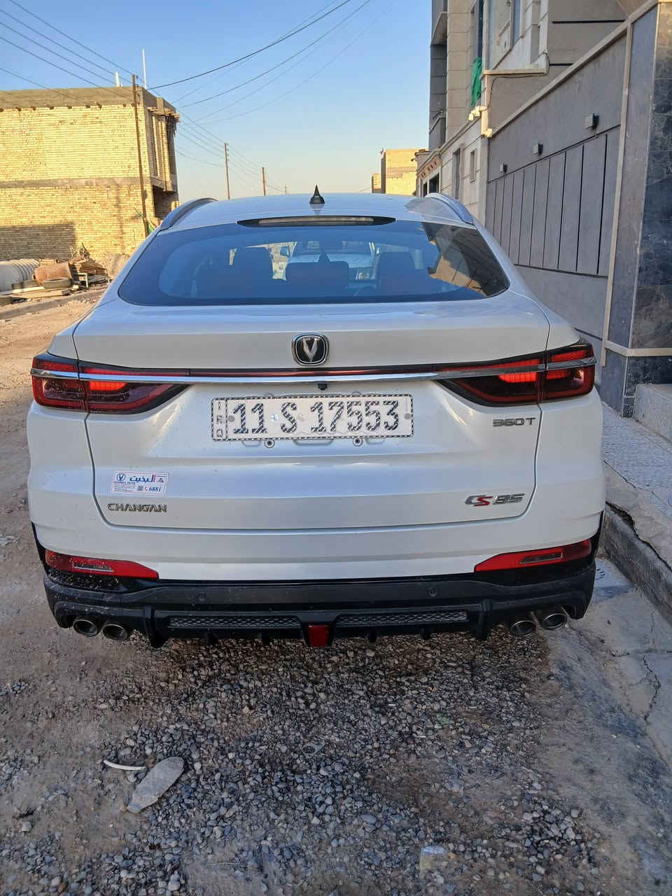 شانجان cs85 موديل 2024 ماشيه 65 الف فول مواصفات  محرك 2000 تيربو بدون صبغ ولا بارد  رقم انكليزي بغداد  حره بأسمي بعدها ضمان شركه  السعر 190 ورقه الاتصال  ***********
