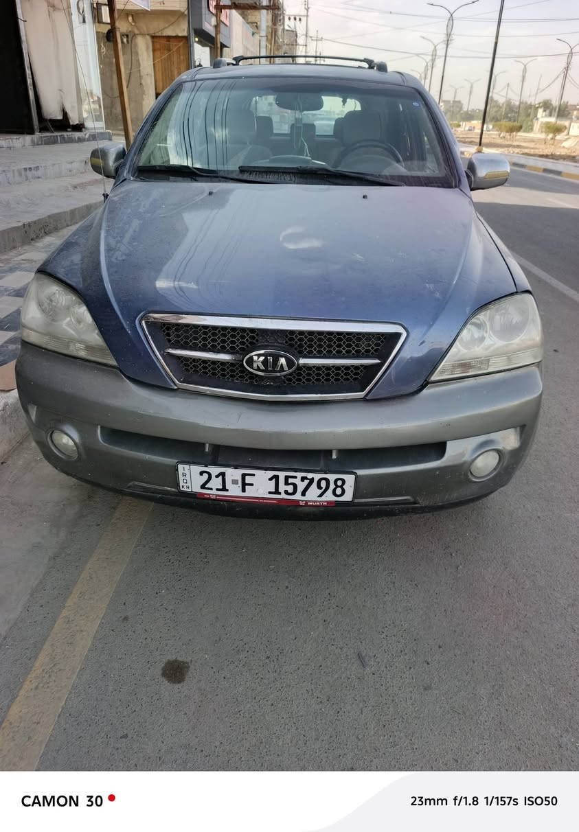 سلام عليكم كيا سورنتو 2004 مكينه وكير  2500 vvt خير من الله سيارة لا تنقيص وتبخير رقم سليمانية تريد وكالة تريد تحول مكاني بغداد سعرها 70 وبيه مجال الاتصال ‏‪***********‬‏
