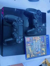 بلايستيشن 4 فات للبيع مفتوح،بس صوته طبيعي ،فتحة LAN ما تشتغل ،بس الواي...