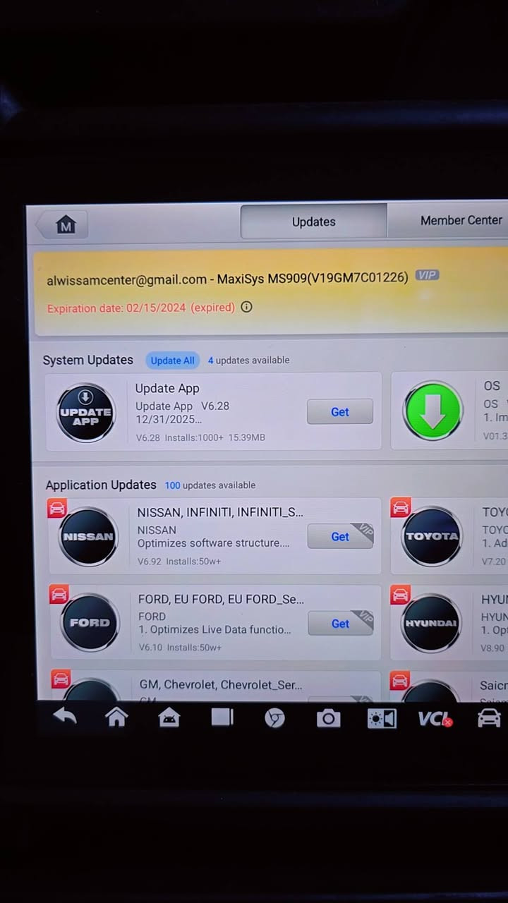السلام عليكم جهاز اوتيل 909 غني عن التعريف فحص وبرمجة يدخل على جميع السيارات الامريكي والكوري والياباني والالماني و برمجة اون لاين برمجة رادار فحص شجري وبرمجة كافة عقول السيارة وترسيت وسبشل فكشن و تحديثه لل٢٠٢٤ ضمان شركة لمعان الوسام للاستفسار الاتصال على الرقم ***********

