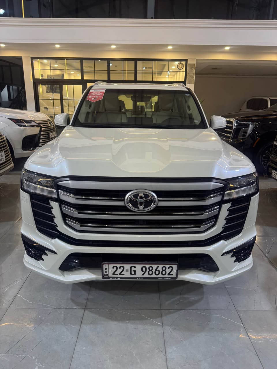 TOYOTA

LAND    CRUISER 

2024

GXR

LIMITED 

SAS

V6

4.0L

…………………………………………………………………………

‏

تویوتا       لاندکروزەر

2024       سپی

6 پستن

مەکینە

4.0L

………………………………………………………………………….

وارد               عێراق

شەریکە       ساز

………………………………………………………………………….

جی      ئیکس     ئار

لیمیتد   

بیلادی

3      شاشە

بێ       تۆربۆ

………………………………………………………………………….

مواسفات

کوشن     جلد

کوشن     کارەبایی

شوێن     مۆبایل   شەحن   کەرەوە

کامێرای     دواوە

سندوق     کارەبایی

حەساس

ساردکەرەوەی     کوشن

3شاشە 

لایت      زینۆن

لایت       لید

دیاریکردنی        خێرایی

شغال

8      ایرباگ 

      

کامێرا      360

………………………………………………………………………….

44               هەزار             رۆیە 
  

………………………………………………………………………….

رەقەم    و      سەنەوی    نوێیە

بەناوی        خۆمانە

………………………………………………………………………….

شوێن                      هەولێر

معرض                     جوهر

…………………………………………………………………………. أربيل, العراق


**إذا كنت صاحب هذا الإعلان وتريد حذفه لأي سبب، رجاءا أرسل رسالة إلى الدعم الفني**
