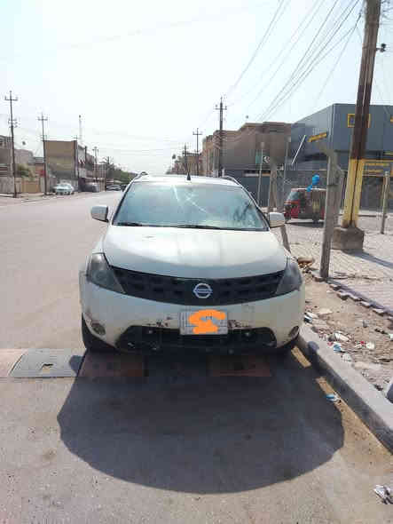 نيسان مورانوا موديل ٢٠٠٧ للبيع على وضعها السيارة شغالة بيها نفخ بالمكيه مالتها يرادلها  هم تلحيضات اني ابيع على حطتها رايد ٦٠ وبيها مجال والتواصل هذا تلفوني *********** المكان الدورة الزيتون
