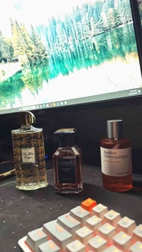 عطور للبيع عطر كريد بيور وايت كولون 75ml مستخدم بخات بدون علبه  عطر با...