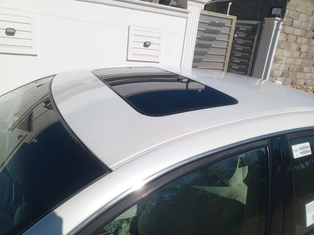 افلون خليجي 2011 لمتد
5بصمات كلها شغاله
فول كشنات تبريد تدفئه
كراسي 2كهرباء 
برده كهرباء 
بردات بوب سلايد ميكانيك
مكينه وكير كفاله من فتح بدون راجز بشرط
رقم اربيل جديد وهزه جديده بسمي تحويل مباشر
تخم تاير 
بيها مكانين تكشير كدام الفتحه اقل شبر ومرشوشه على كدها فقط 
سياره كفاله عامه من صبغ ومن فتح ومن تبديل والك سونار وفحص  على ما يعجبك 
السعر 185وبي مجال لشراي يرهم مراوس حسب القناعه 
العنوان الانبار قضاء هيت 
***********
