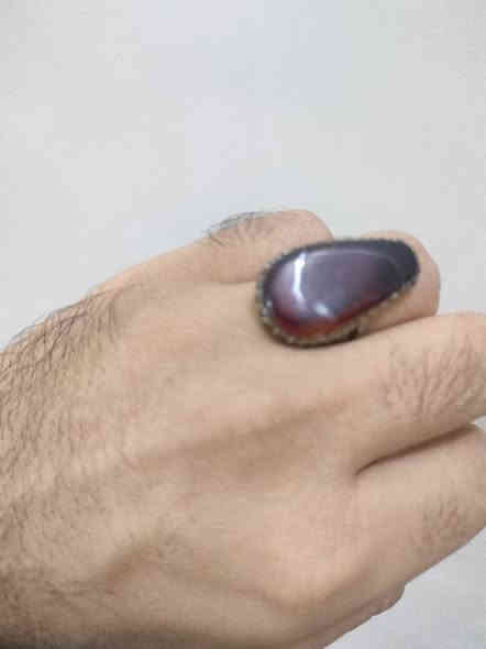 عقيق دلوة أو دمعة كرز الكرز 😍🍒🍒🍒💍للبيع اريده بسعر مناسب جدا خشن الخاتم ٣٥ فقط مكاني كربلاء يوجد توصيل لجميع المحافظات واتساب *********** /*********** 🍒😍💍🍒🍒🍒💐 كربلاء
