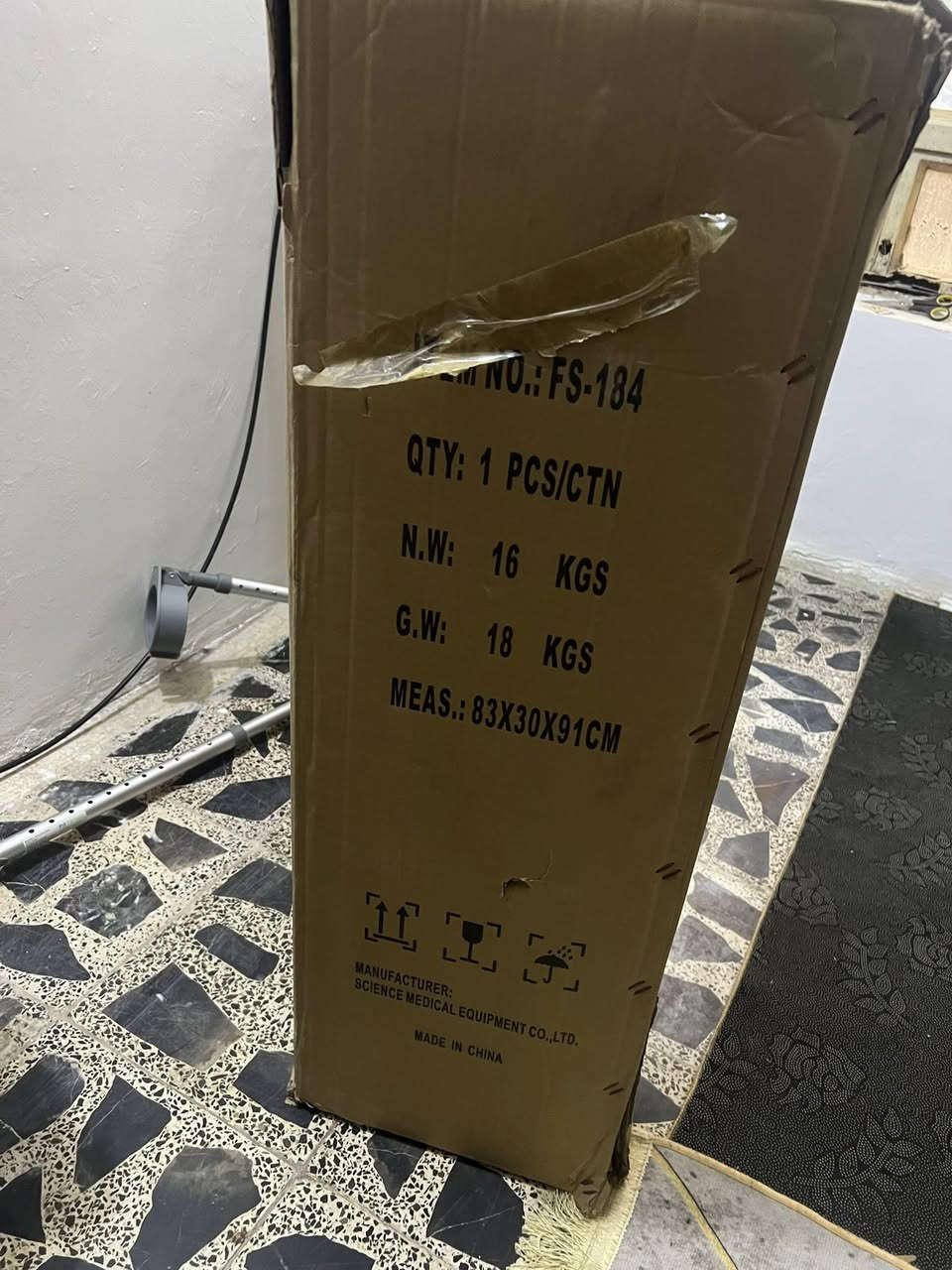 السلام عليكم
كرسي متحرك جديد مثل ما موضح كدامكم ب الكارتون صناعه صيني درجه اولى تايرات نفخ حجم كبير موضح ع الكارتون مكاني البصره الزبير


**إذا كنت صاحب هذا الإعلان وتريد حذفه لأي سبب، رجاءا أرسل رسالة إلى الدعم الفني**