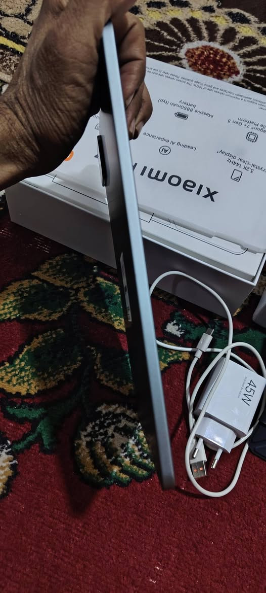 للبيع شاومي باد 7 استعمال أقل 15 يوم بعده جديد بل كارتون وماحاجه احجي مواصفاته لن الشاومي معروف شني مواصفاته حبايب كفاله عامه بل ايباد السعر 400 وبي مجال قليل


**إذا كنت صاحب هذا الإعلان وتريد حذفه لأي سبب، رجاءا أرسل رسالة إلى الدعم الفني**