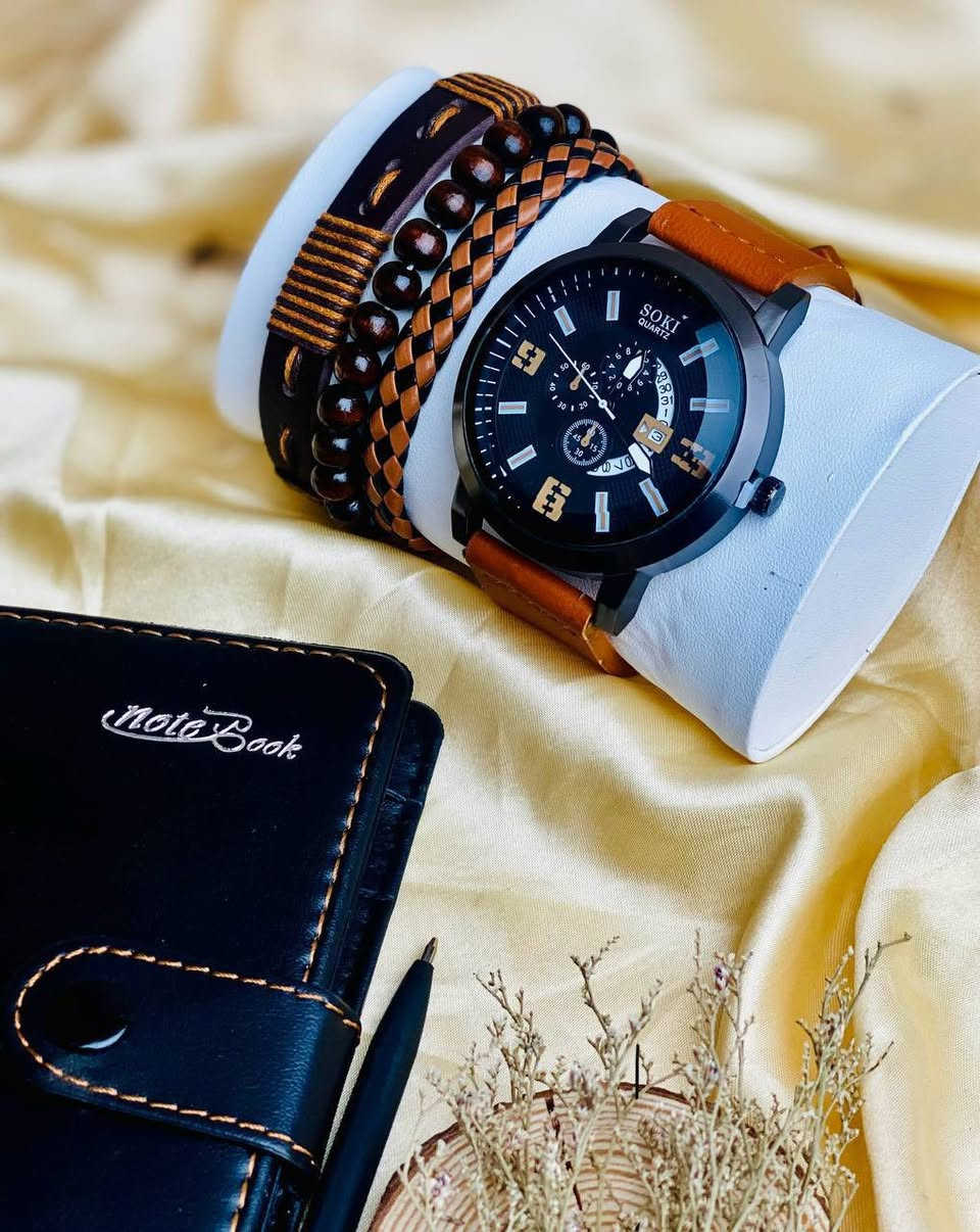 الاختلاف والتميز شعارنا✌️
أناقة الرجل تبدأ من يده💋

🖤بوكس ساعة رجالية🖤
ماركة SOKI QUARTZ

لانكم تستحقون كل شي مميز وفرنا لكم احلا واجمل بكج مميز رجالي من ماركة 
سوكي كوارتز 🖤

🎁 البوكس مكون من :
ساعة مع سوارات مختلفة
مع علبة محكمة ✔️✔️

مواصفات الساعة
✅ماكنة ياباني
✅مقاومة للماء 
✅مقامة للخدش
✅لون ثابت
✅ علبة محكمة
✅طلاء ثابت , ضد الخدش
✅تحتوي على تاريخ
يصلح هدية لأقرب مخلوق على قلبج 💋

🚗 يوجد خدمة توصيل لجميع محافظات العراق ٤ الاف 🚘


**إذا كنت صاحب هذا الإعلان وتريد حذفه لأي سبب، رجاءا أرسل رسالة إلى الدعم الفني**