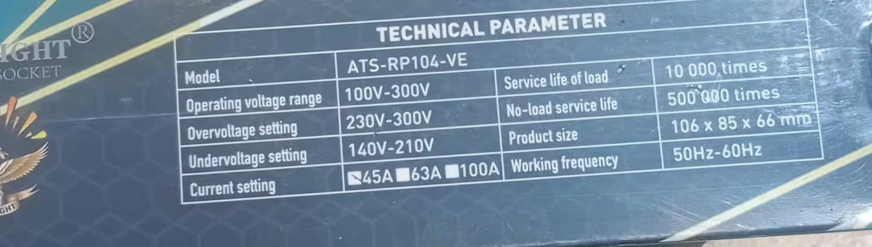 جهاز حماية وتحويل في نفس الوقت تأخير بالوقت من ١ الى ١٠ ثانية اعلى فولتية ٢٧٠ فولت واقل ١٧٠ فولت يتحمل ٤٥ أمبير السعر ٥٠ الف دينار انشائية ابوحسين بغداد الشعلة شارع الوسطاني مقابل مركز الشباب ***********
