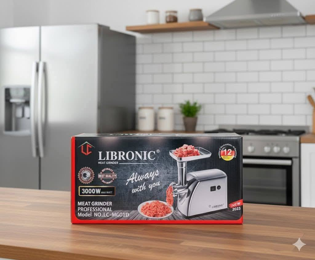 (شعارنا افحص يلا تحاسب لمندوب)
ستانلس ستيل مع دشالي حديد ✅ مع ضمان الفحص معجبكم لاتنطي فلوس للمندوب 🔥 بسعر مناسب 

المواصفات ✅ 
✅ شفرات حادة من الفولاذ عالي الجودة
✅ ثلاث درجات لفرم اللحوم
✅ وظيفة عكسية
✅ ملحق خاص لصنع النقانق 
✅ يتميز المنتج بسهولة التنظيف 
✅ الطاقة: 3000 واط
✅ ضمان لمدة سنة من تاريخ الشراء

للحجز والاستفسار مراسلتنا على الصفحة📝📝📝


**إذا كنت صاحب هذا الإعلان وتريد حذفه لأي سبب، رجاءا أرسل رسالة إلى الدعم الفني**