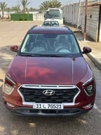 🫡. هونداي كريتا   موديل 2022كفاله عامه سياره   بصمه نص فول داخل لونين ...