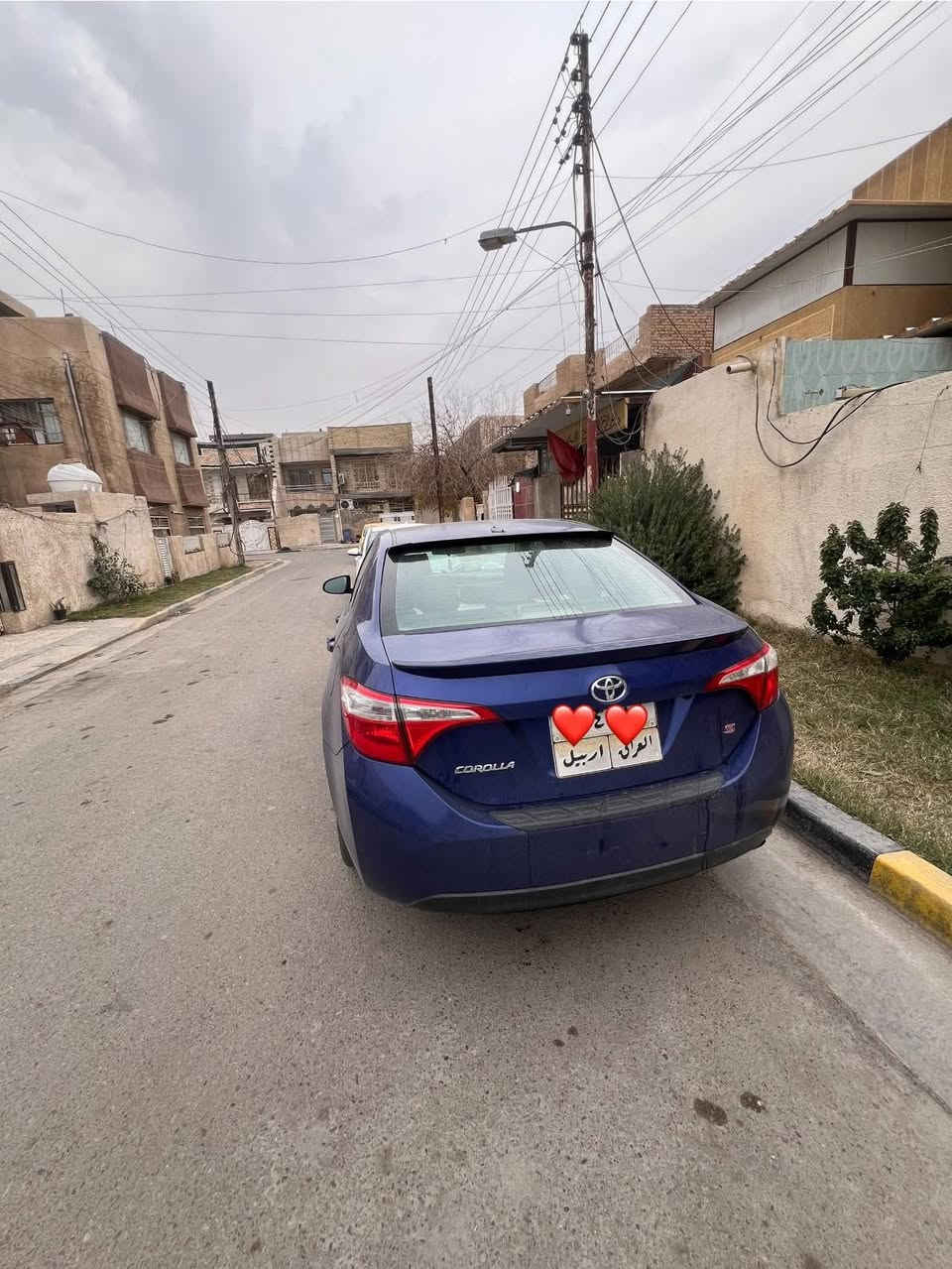 السلام عليكم بيع كورلا موديل 16 وارد امريكي محدث البجم18 موصفات sمعروفه تحوير بصمه تشغيل عن بعد السياره مو بااسمي رقم اربيل بااسم كردي جان بيهه جراد بالبنيد وجاملغات صبغتهن جماليه  سياره كير ومحرك خير من الله السياره ماشيه124ميل دوشممه جديد تخم تاير  وصور الحادث وياهه   السياره ممتعبهه وعلى ايدي كلشي مبدل وادامه وفيت بم اصلي السعر120وبيهه مجال بسيط  رقم الهاتف:***********
