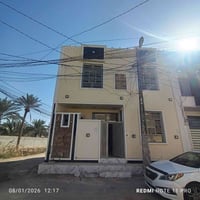 دار اللبيع مساحه 70 متر طابقين في كربلاء  بناء طابوق فول مواصفات  3 غر...