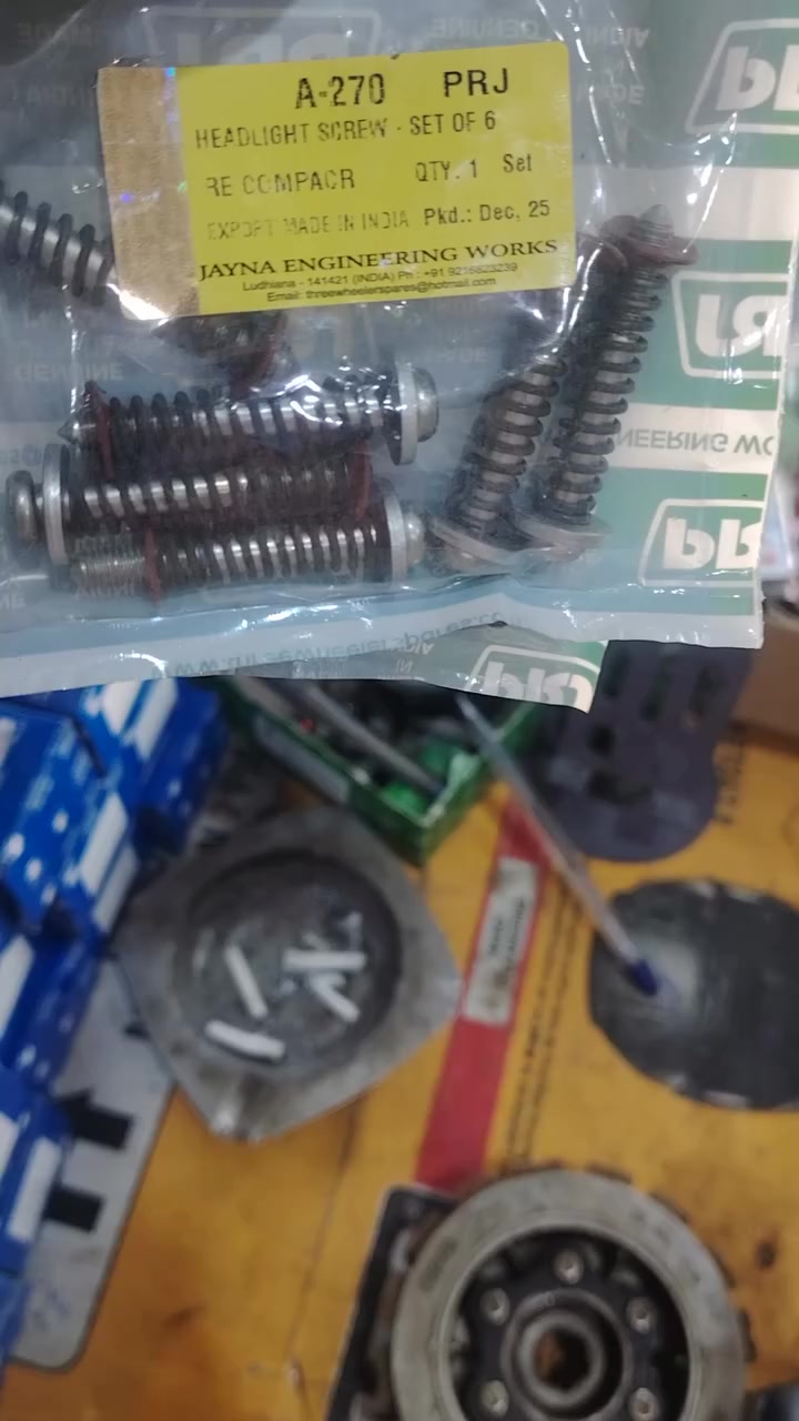 سلام عليكم 
تم وصول مواد وقطع غيار باجاج وتيفي اس شركه وجميع المواد 
مجمع علاوي الهندي 
ناصريه قضاء الفجر قرب السوق الجديد خدمة توصيل لجميع المحافظات العراق ***********
