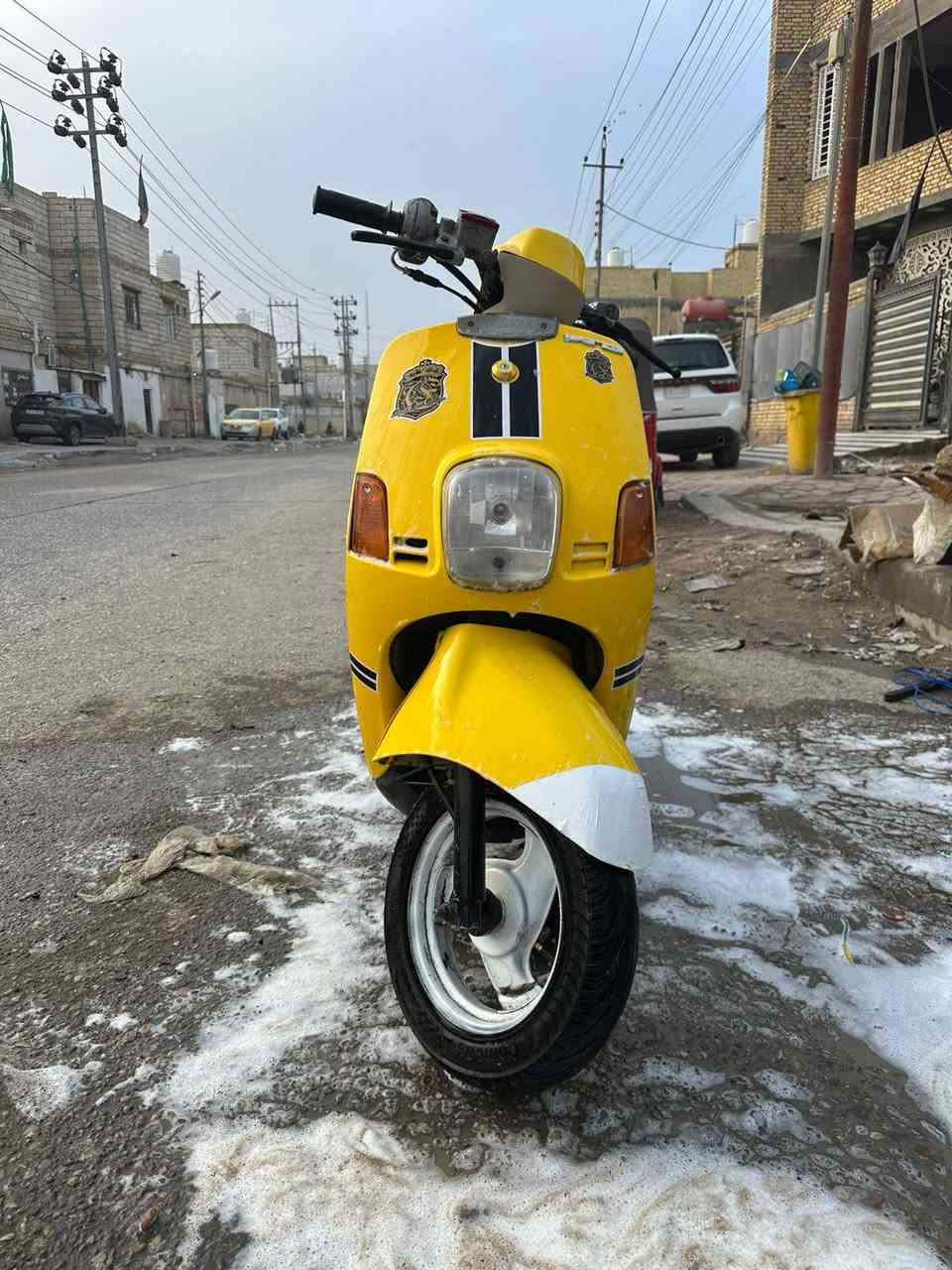 سلام عليكم 
دراجه بوليسي نضيفه كلشش مفتوحه فقط ولفات كلشي شغال بيه شلعه ومعدل تخبل السعر 650 وبيه مجال
الناصريه مركز 
***********
