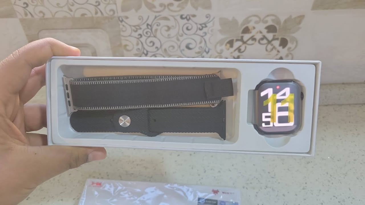 السلام عليكم 
ساعه hk11 pro max للبيع
مستخدمه يومين مواصفاتها معروفه ابحث وشوف
السعر 35 ألف هيه بل سوك 40 45 ألف 
لأستفسار ***********
ع تأميم
