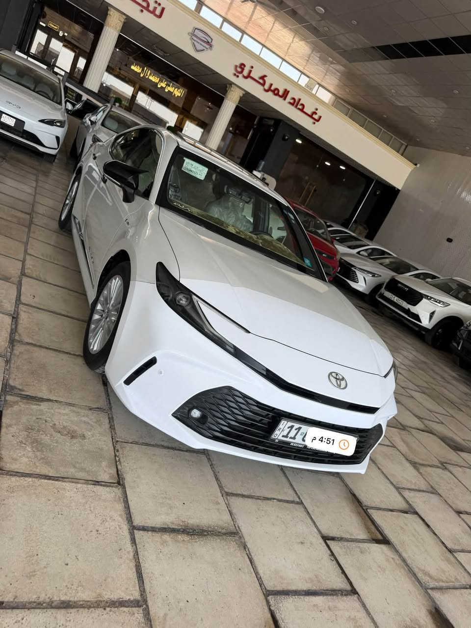🚗 تويوتا كامري 2025
محرك 2500 هايبرد

خليجي ياباني أصلي (عبد اللطيف جميل)

فئة E plus – فول مواصفات

✨ المواصفات:

✔️ فتحة سقف

✔️ مقعد السائق كهربائي

✔️ حساسات أمامي وخلفي

✔️ شاشة + كاميرا

✔️ لايت فول زنون LED 

✔️ مرايا كهرباء

✔️ رنقات 17 إنش

✔️ بردة كهرباء 

✔️ شاحن موبايل 

✔️ باقي المواصفات المعروفة من تويوتا

📌 الحالة: مستخدم نظيف

🛡️ مكفولة كفالة عامه بدون اي شخط

✅ ملحقات السيارة كامله غير مستخدمه

📍 العنوان: بغداد – معارض البياع / الشارع الرئيسي

📞 للحجز والاستفسار:

***********
