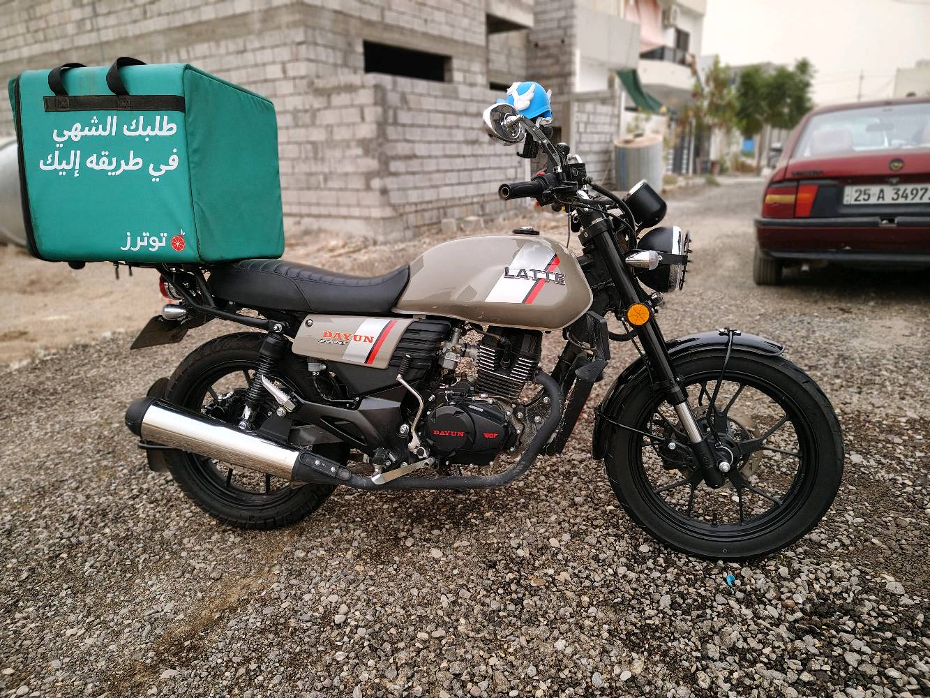 عنواني كركوك 
دراجه ماشيه 31 الف فقط موديل 2025
لون سمنتي نادر نظافه فول مثل ما موضح بالصوره رقم شمالي سنويه باسمي تحويل ثاني يوم 