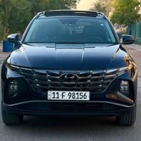 هونداي توسان 2024 SEL هايبرد لون كحلي  وارد امريكي صور الحادث مرفقة بل...