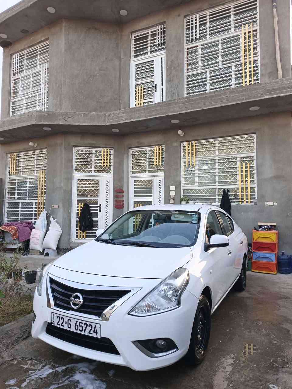 نيسان سني هندي موديل 2021 (بليته زركه) مكفولة من الضربة والصبغ والتبديل فقط بارد بل باب الخلفي مصلح BDR كير محرك تبريد تدفئه حداديه كهربائيات بشرط كفاله السعر 120 قفل مكان بابل مركز ***********
