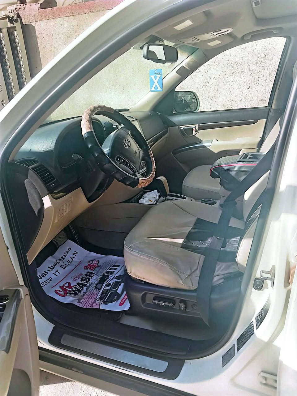 2012 بابل سنتافيا فور ويل محرك ٣٥٠٠  فول مواصفات  باااسمي سنوية ٢٠٣٠ السونار مرفق بالصور هاتف *********** السيارة متواجدة حي الزهراء في بابل السعر ١٤٥ وبيه مجال
