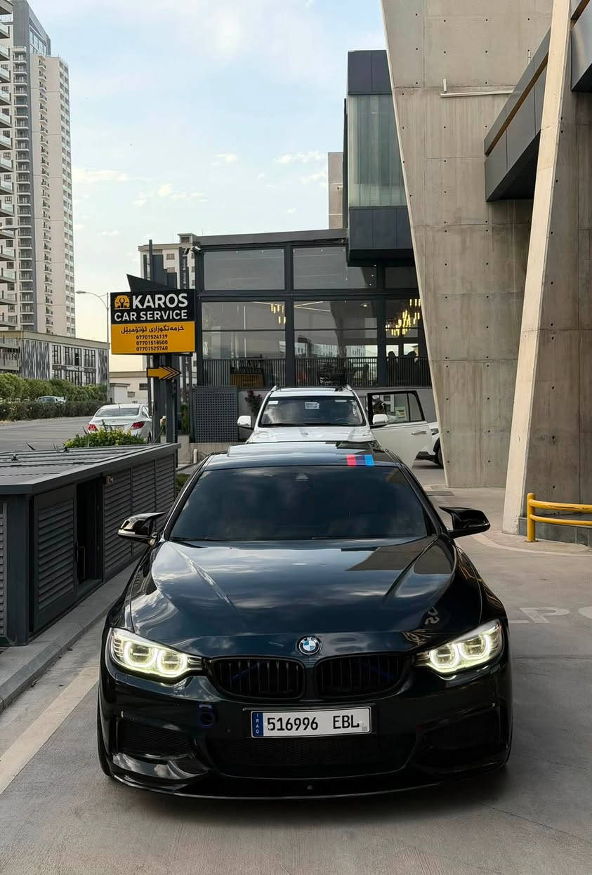 السلام عليكم حبايبي
2016, 
430i 

حجم 430i 

محرك 2000تون تيربو

  سعر  ١٦٦ مجال بسيط 

بونيت صبغ   و باب  شبر  صبخ بعد  مكفول من صبغ 

كفالة لغد شاصي
بدون ارباك 

كفاله كير محرك 
ماشيه  ١٥٠
محدث M
المواصفات
1/1  فوول فوول 
داخل كريمى 

بصمه
فتحة
رادار
ستيرن M
شاشة كبير
ماوس كبير 

كاميرا 360

تحكمات ستيرن

كشنات جلد

كشنات كهرباء خزن

مري كهرباء

مري قلاب R

ابواب بصمة

لايت داينمك اوتو

ويل BMW اصلي

سستم سماعات harmand 

شاشة اعطال

حساسات خلفي امامي

ماسحات اوتو

تركشن تزحلق

انظمة قيادة عدد5

شفتات ستيرن

مكان جمجمال  سليمانيه ***********
