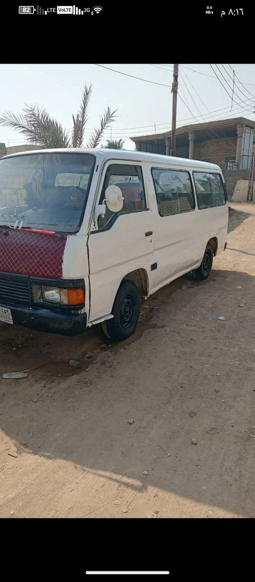 السلام عليكم سياره نيسان يورفان موديل 93 راعيه يمي تريد مداور تريد وكاله عامه مكينه 3000 كاز وكير اكسن خير من الله شواصي مكفولات تخم تاير واذا اكو مراوس مكاني ناصريه الفهود 
   ‏‪***********
***********
