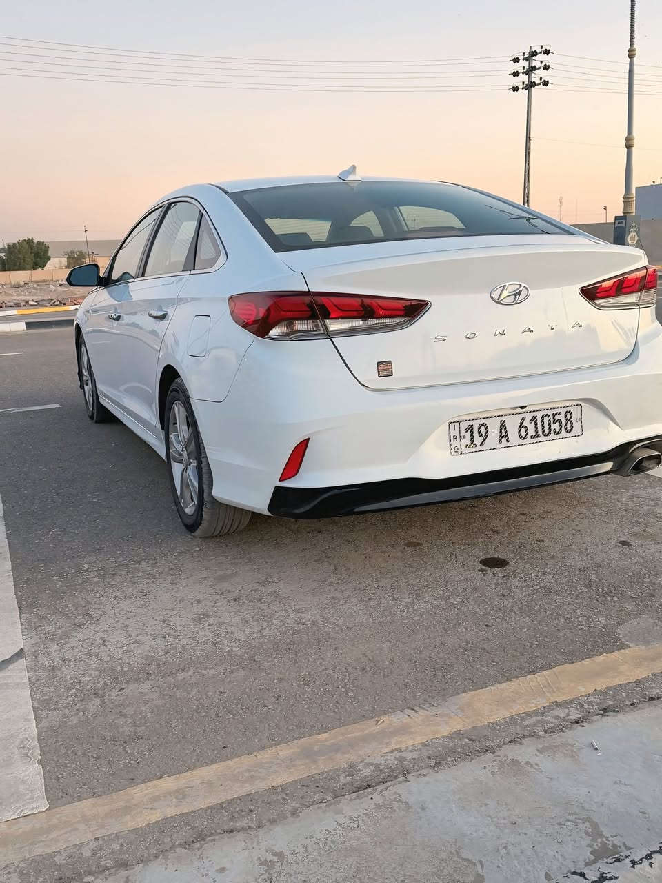 سوناتا موديل 2019
رقم انكليزي بإسمي 

فوول مواصفات 

وارد امريكي 

الحادث مرفق بالصور 

مكاني كربلاء 

السعر 135 ورقة
 و بيها مجال بسيط

***********
