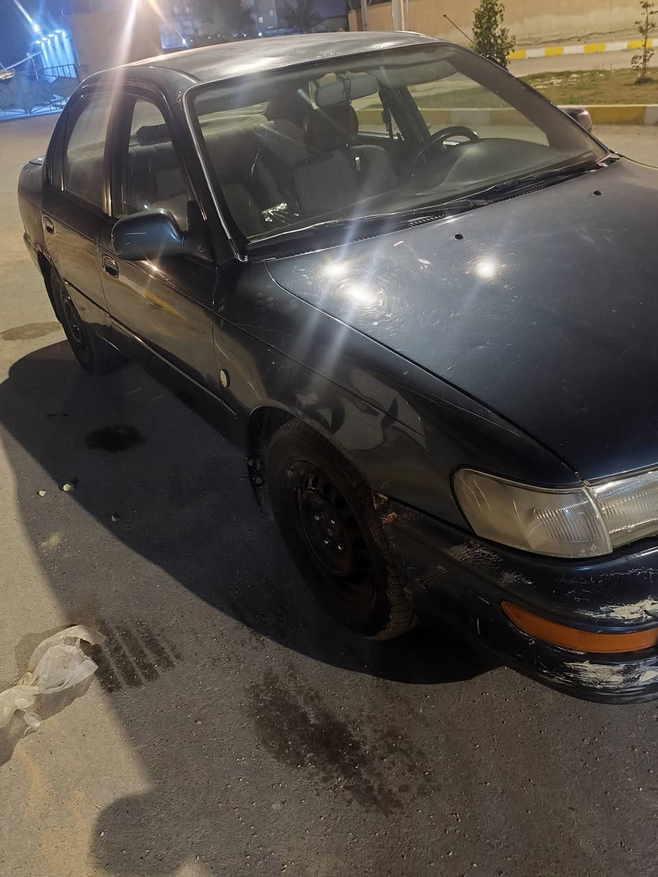 كورلا 1994
يسرا بلاد ، مكينة وكير جدد 
سنويه ساقطه 2020
راعيها الأصلي موجود 
وبيها وكاله عامه باسمي 
مكان سيارة ذي قار سوق الشيوخ 
للاستفسار 
***********
