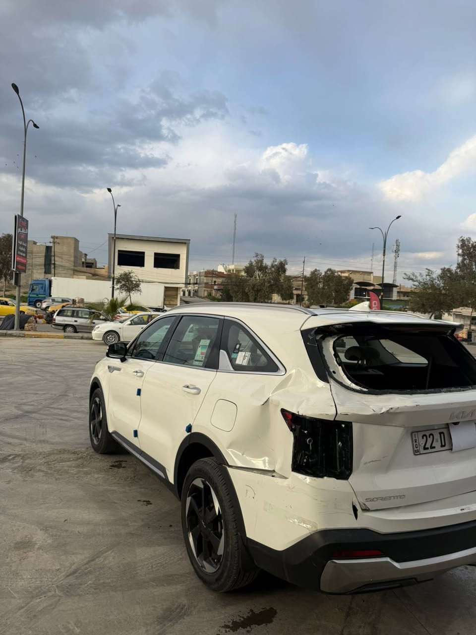 سورنتو 2024 خليجي
استلام شركة صار بيها حادث ابيعها على حادثها 
السيارة قبل الحادث سويت الها صيانه بشركة فلتر ودهن كامل
فوول موصفات اربعه سلندر 
بانوراما يبعه راكب 
ماشية ٣٨ الف كليو متر 
سابقا كفاله عامه
سعرها ٢٣٠ وبيها مجال قليل رجاا لحد يكسر بسعر خسارتها دفتر 
الشراي يتصل 
***********

***********

