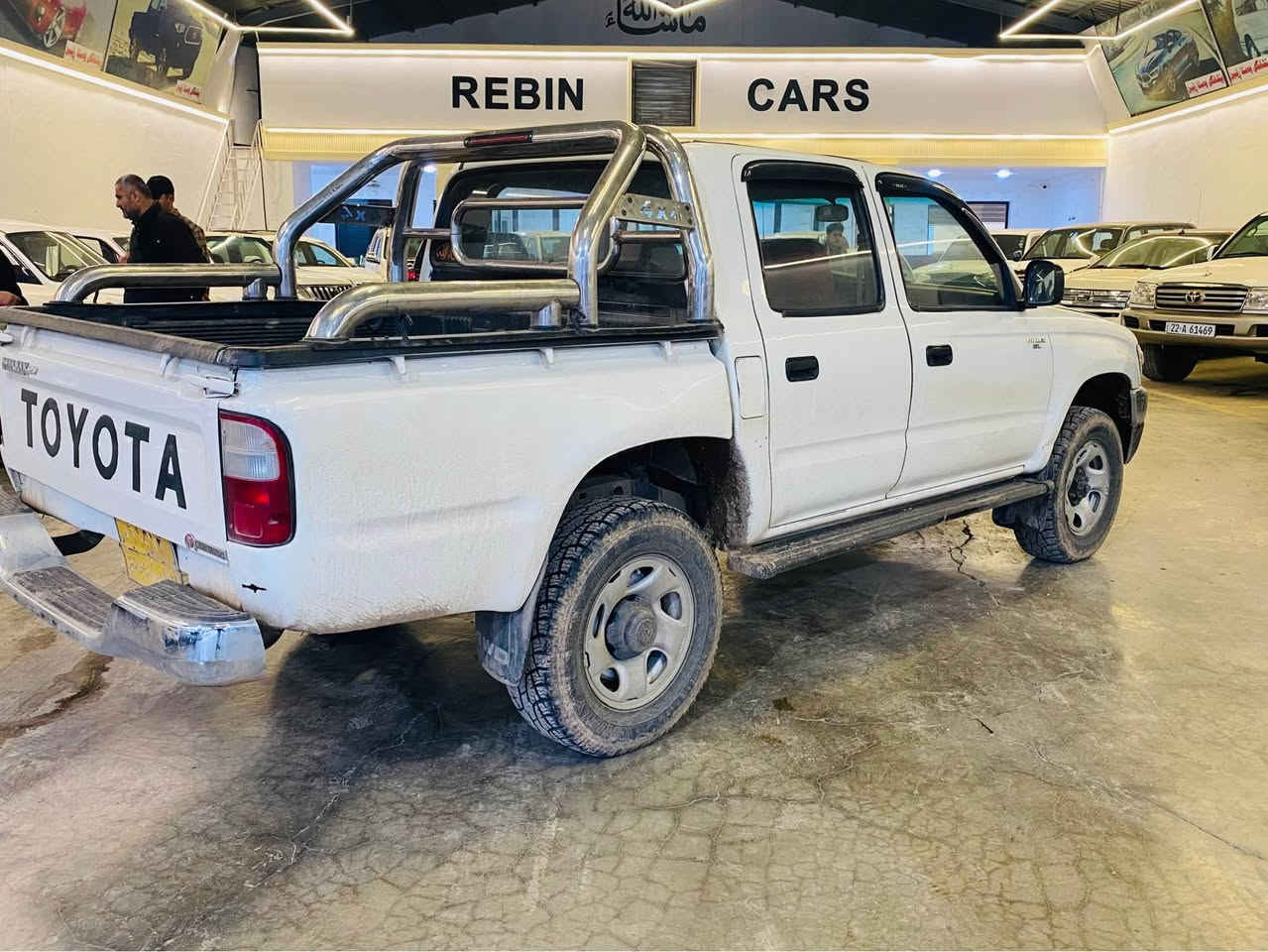 تويوتا 2001 ره قه م سليماني 
به شەرتی گێر ومەکینە و تەبریدو  ئەکسل ودە بل ئەکسل و ھەموگیانی  بەشەرت ئە م سە یا رە ئیمن نیە 
بۆ زانیاری زیاتر پە یوە ندی بە و ژمارە یە وە بکە 
*********** كويسينجاك, أربيل
