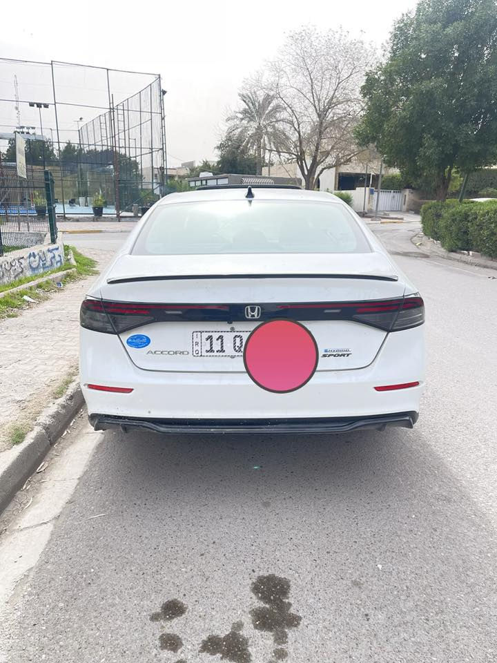 السلام عليكم 
هوندا اكورد سبورت L موديل 2024 هايبرد مكينة 2000 ماشية 30 الف مايل صور الحادث ورقم الشاصي موجودة بالمنشور السيارة بدون سونار افحص واشتري اي شي يختلف عن الحادث اني حاضر ويتم الاتفاق علي
مكان السيارة بغداد الوشاش للاستفسار ***********
*********** 
السعر 20000 $ شدتين وبيهة مجال
