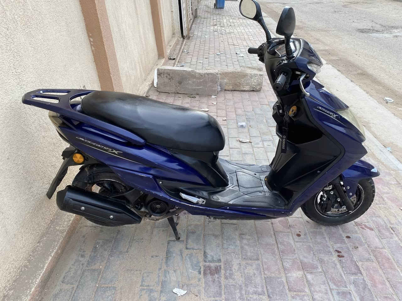 دراجة سكنس  مكينة ما مفتوحة ناعمة نكرة سلف العنوان كربلاء حي الحسين سعر 550 الف الرقم ***********
